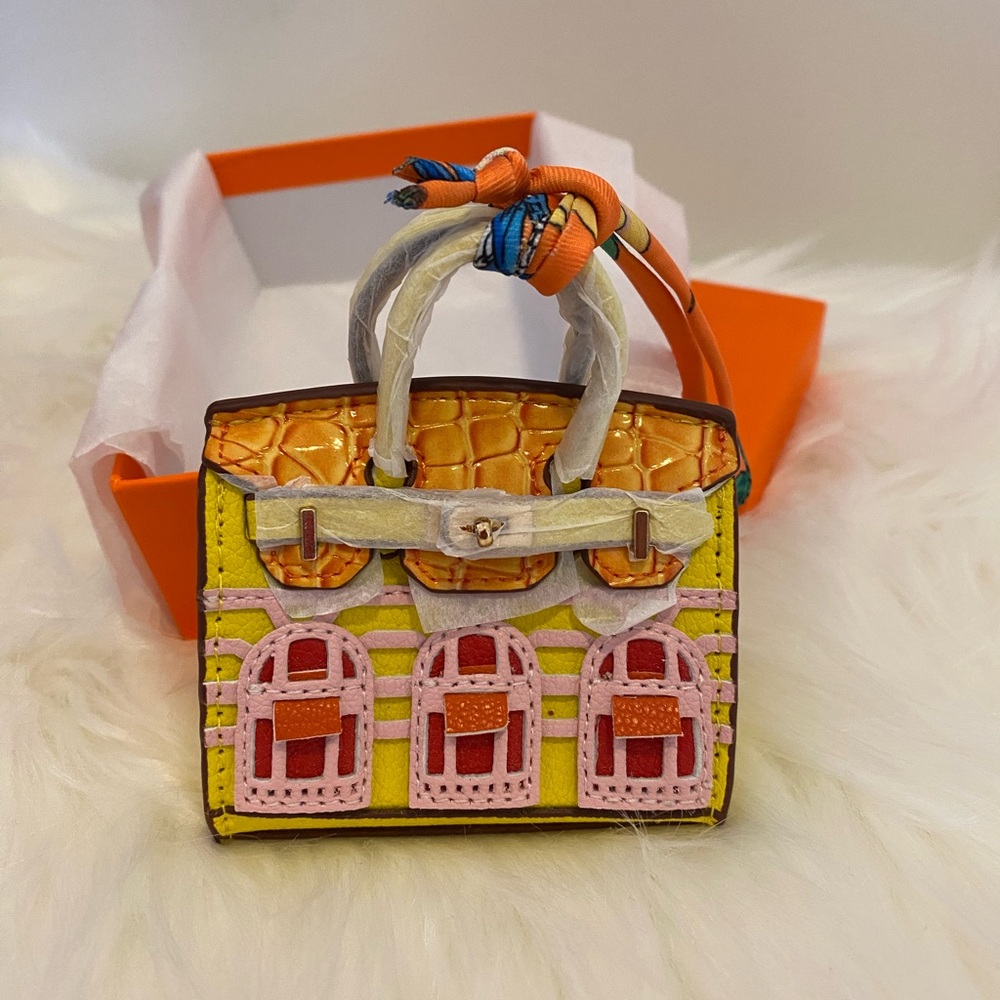 BNIB- Super Cute Trendy Minis inspired Designer Bag/Key Charm